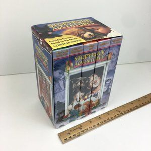 Vtg 2001 Storybook Adventures Set Mercer Mayer 5 VHS Tapes Sealed Family‎ Kids